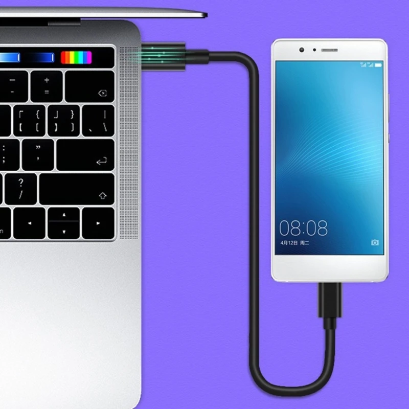 Type-C 마이크로 USB 케이블 OTG 코드 GalaxyS7S6 태블릿 카메라 폰용 고속 충전 및 데이터 전송
