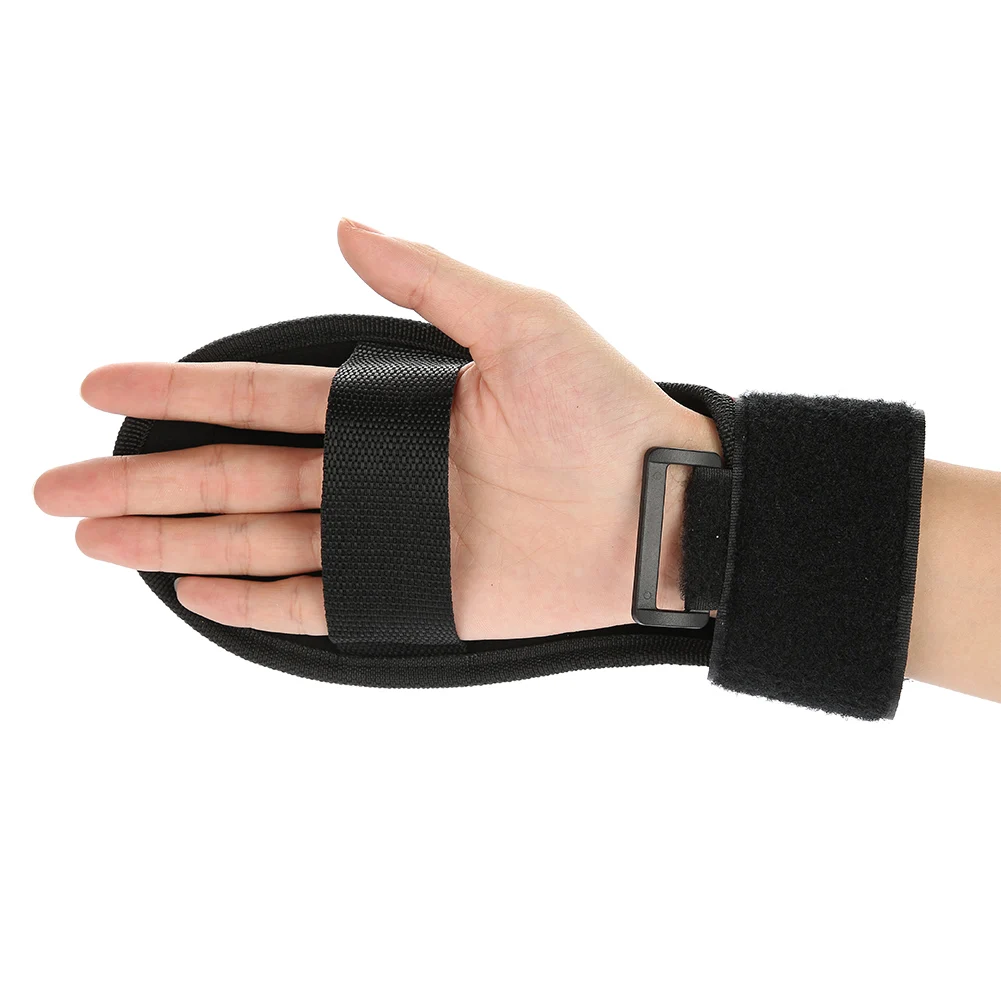 Black Finger Glove Auxiliary Fixed Gloves Rehabilitation Training Equipment Hand Fist Finger Glove Rehabilitation Training