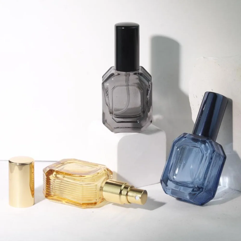 Luxury Refillable 10ml Glass Perfume Atomizer - Portable Travel Spray Bottle