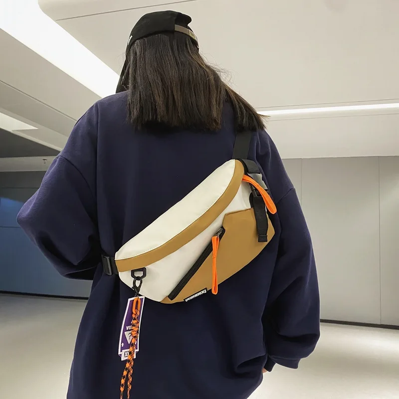 Brust Rig Tasche - Multifunktionale Unisex Streetwear Gürteltasche aus Nylon, Hip Hop Hüfttasche für Frauen und Männer, Handy- und Gürteltasche