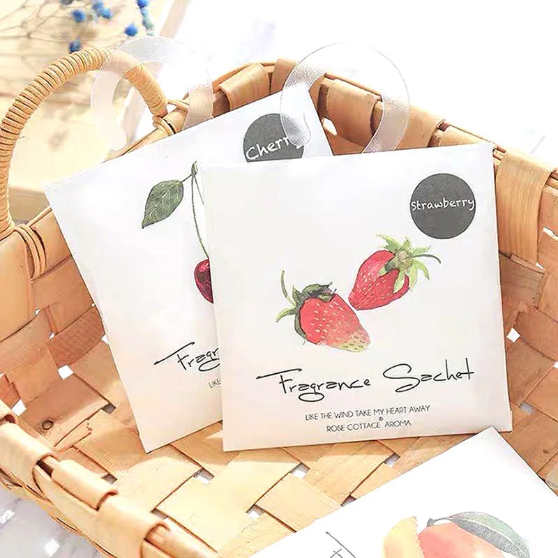 Natural Aromatherapy Bag Hanging Fragrant Sachet Wardrobe Closet Car Fragrance Air Freshening Home Supplies 8 Taste