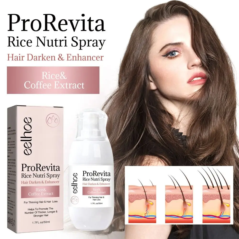 Nourish Hair Hair Helper Spray Effective 50ml Repair Hair Follicles Rice Water Spray Strengthens Root Dense.jpg