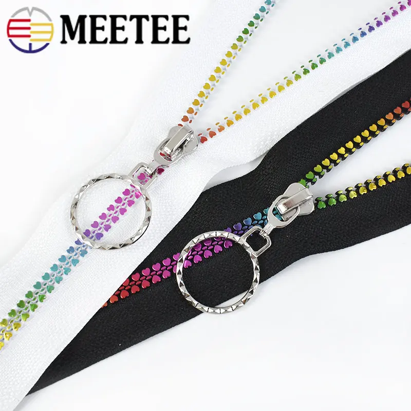 Colorful Resin Zippers with Ring Pulls for DIY Tailor Sewing Craft  Accessories Mixed. Bright Zipper of Different Colors and Stock Image -  Image of connection, design: 266126041