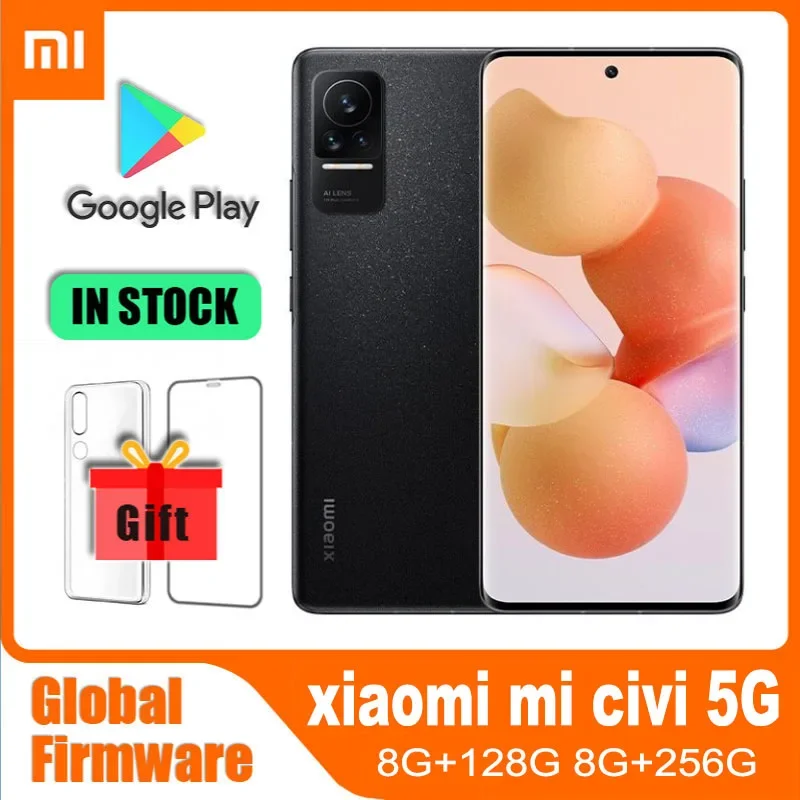 Xiaomi Civi 5G Cellulare Snapdragon 778G Smartphone 64 Mp Fotocamera 4500Mah Batteria 55W Nfc