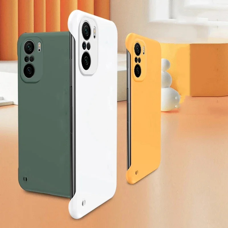 Sleek Matte Borderless Phone Case - Slim Hard PC Design