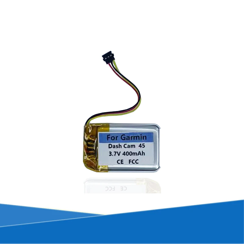 Originale Sostituisce 400Mah 361-00103-00 Batteria Per Garmin Dash Cam 45 46 55 56 66W Registratore Di Azionamento Batterie Accumulatore Akku