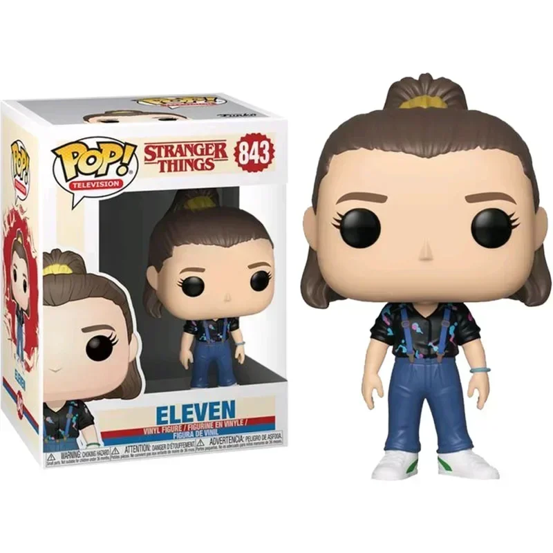 thumbnail image 4 of Figura de vinilo Funko Pop Stranger Toys #843 Steve Eleven 803# 523# Robin 922# Colección Edición limitada Regalos Juguete, 4 of 5