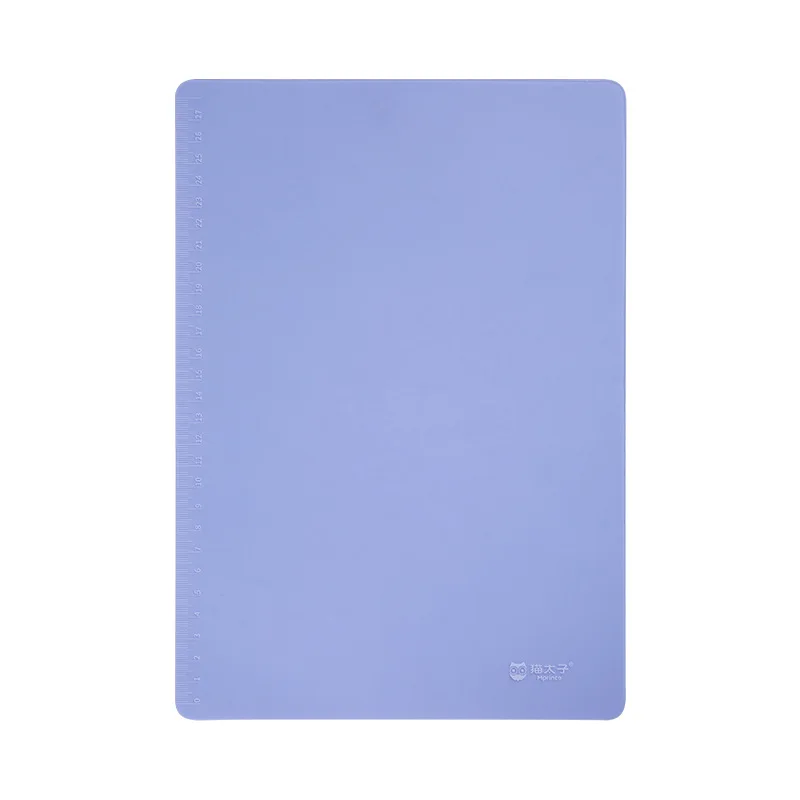 2pc Plastic A4 File Folders Pad Translucent Drawing Writing Scale Student Exam Soft Pad Filing Products
