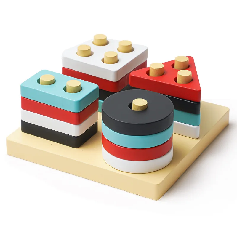 Eight-tone Hand on The Piano Children Early Education Musical Instrument Enlightenment Hand Brain Coordination Wooden Toy