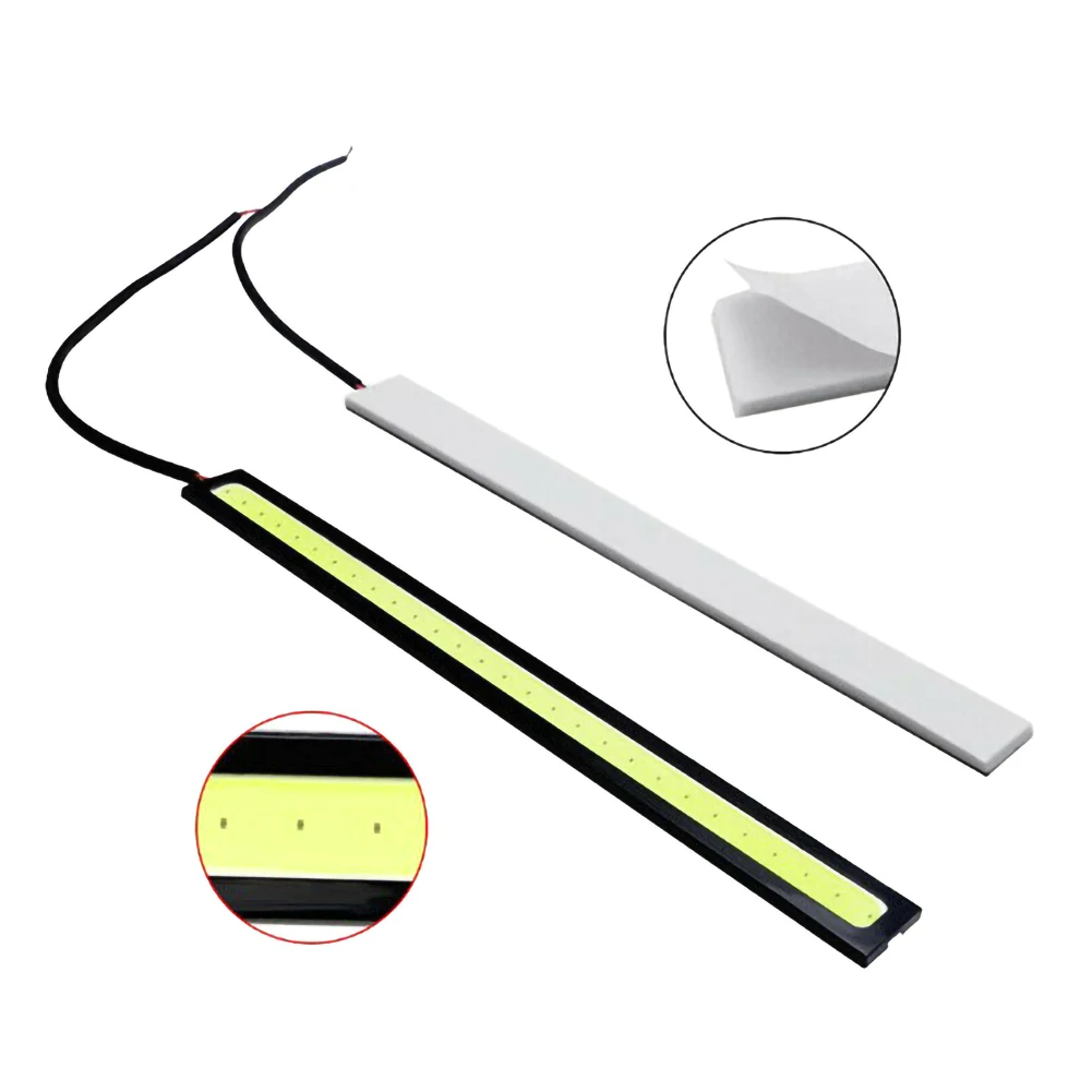 10 pcs New 17cm LED COB Daytime RunningLight Waterproof DC12V Car Light SourceParking Fog Bar Lamp strip Lights Bulbs
