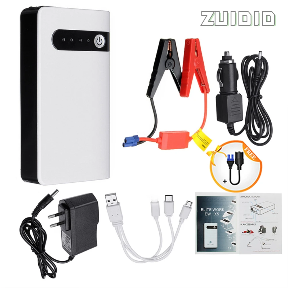 

20000mAh Car Jump Starter Device Emergency Booster Portable Power bank 12v Automotive Battery Charger New Articles For Cars
