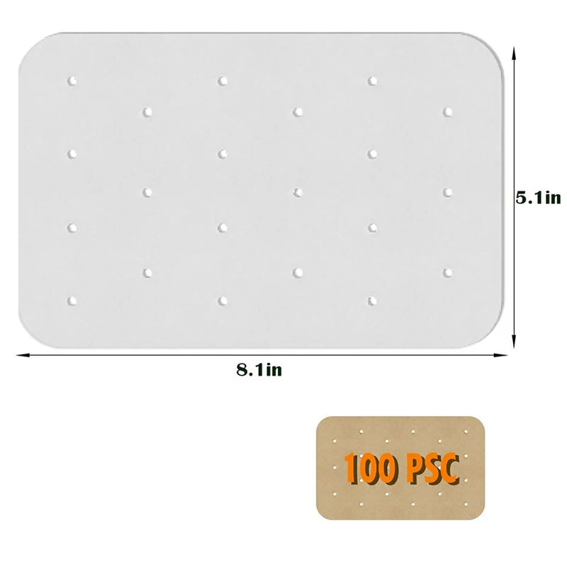 50-100PCS Air Fryer Parchment Paper Liners For Ninja Foodi XL Smart FG551 6-In-1 Indoor Grill Ninja Foodi Accessories Kitchens