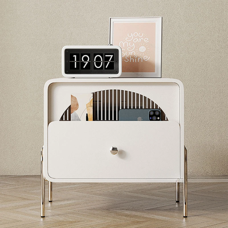 

Mobile Nightstands Bedside Designer Small Table Nightstands Bedroom Luxury Square Cabinet Mesita De Noche Bedroom Furniture