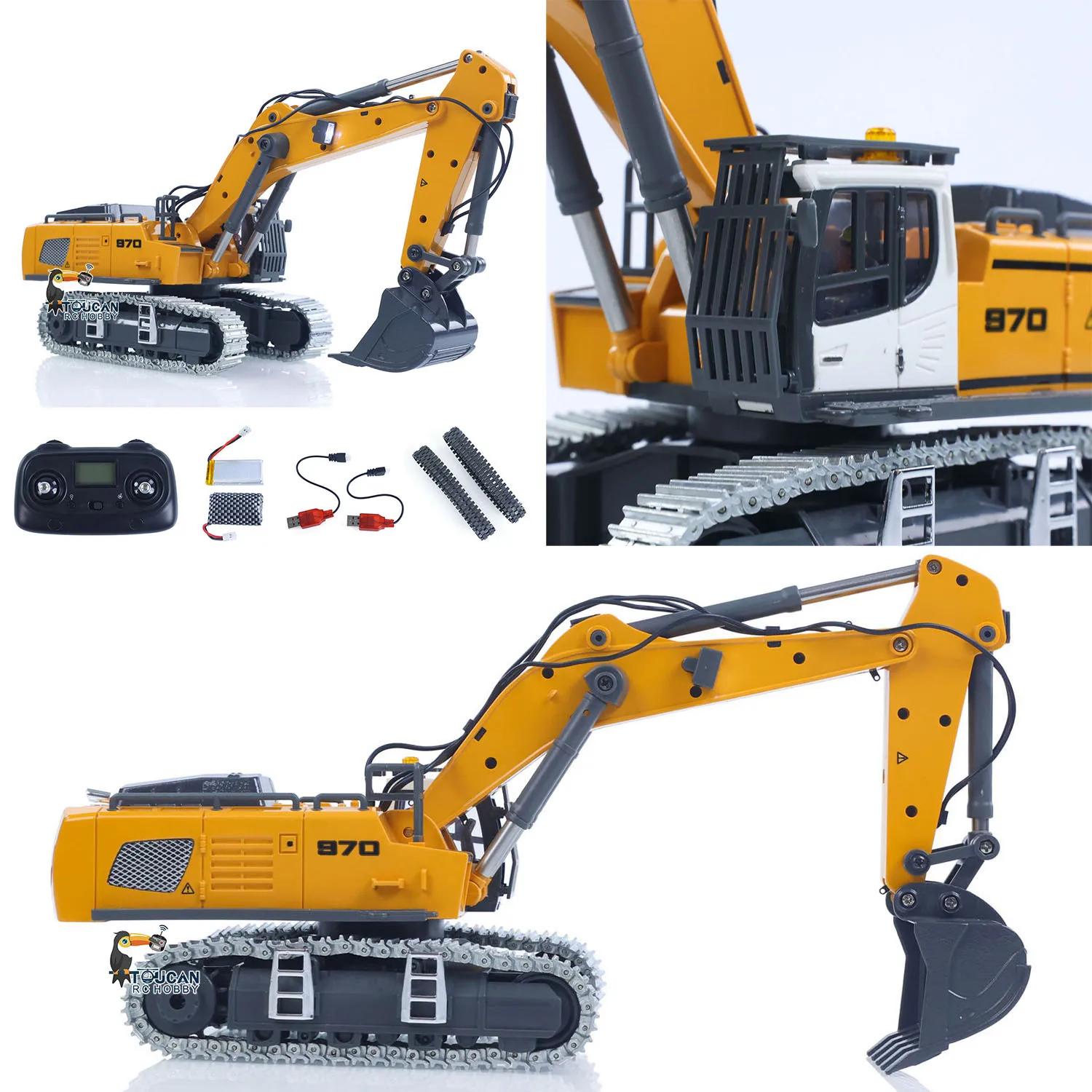 1/50 RC Excavator K970 Engineering Vehicle Remote Control