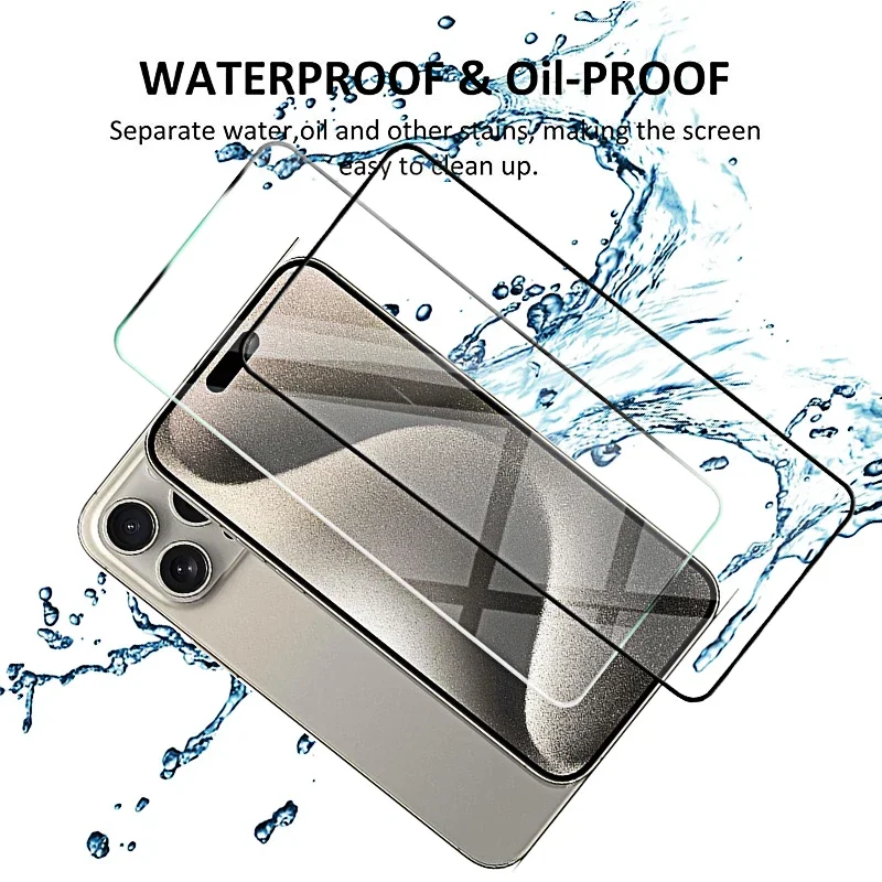 Premium Tempered Glass Screen Protector - 4-Pack