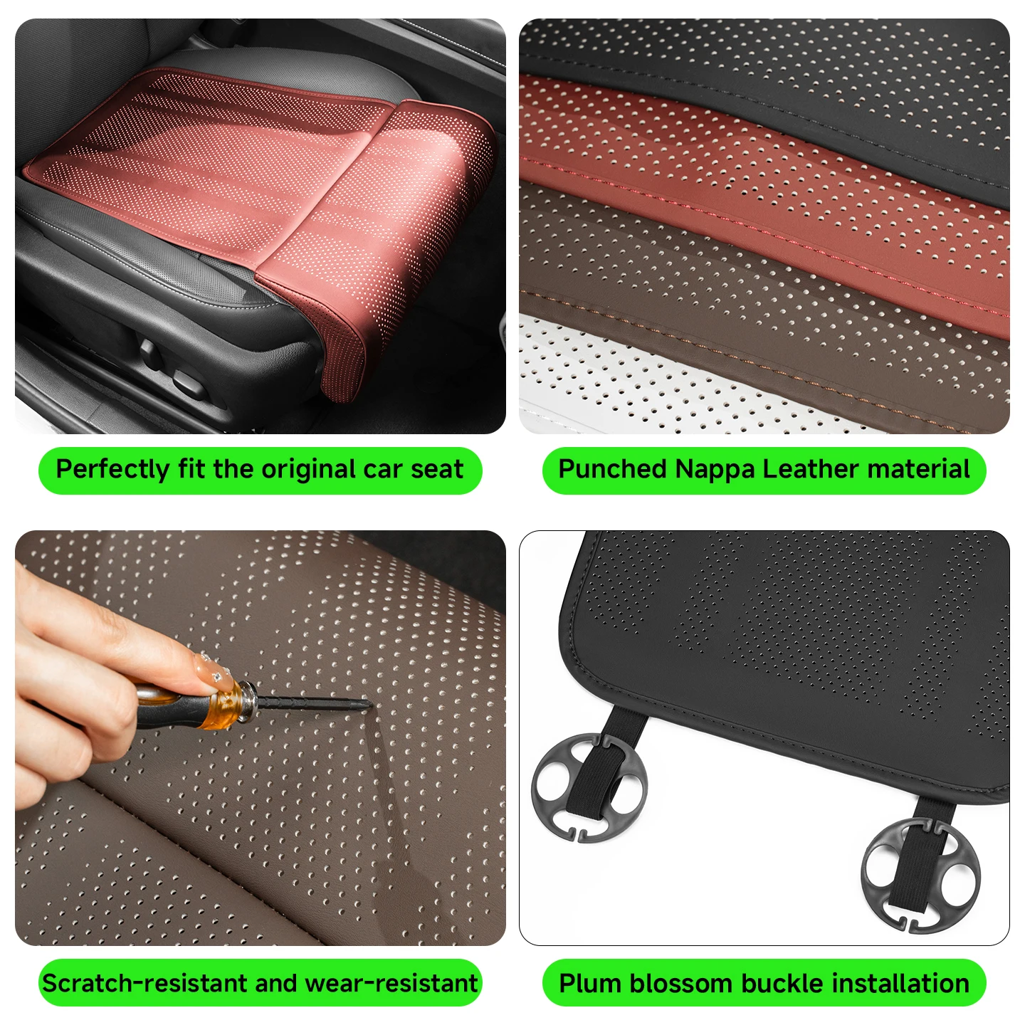 Universal Leg Support Extension Seat Cover Memory Foam Extender