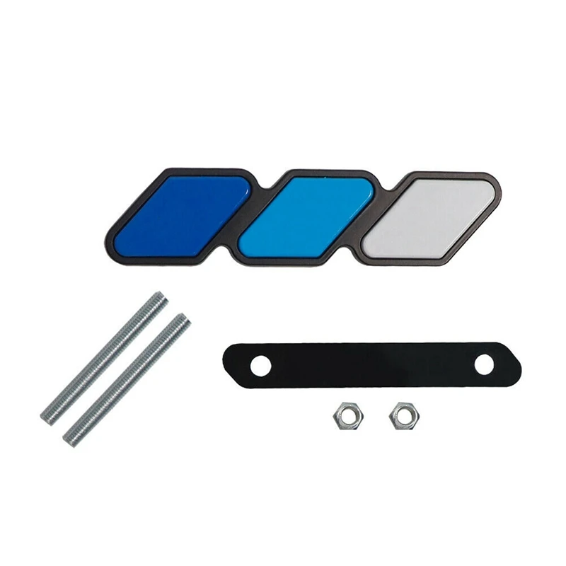 M12K-2X For TOYOTA Tacoma- Sequoia Rav4 4Runner Highlander Front Grille Badge Tri-Color Emblem Badge With Mounting