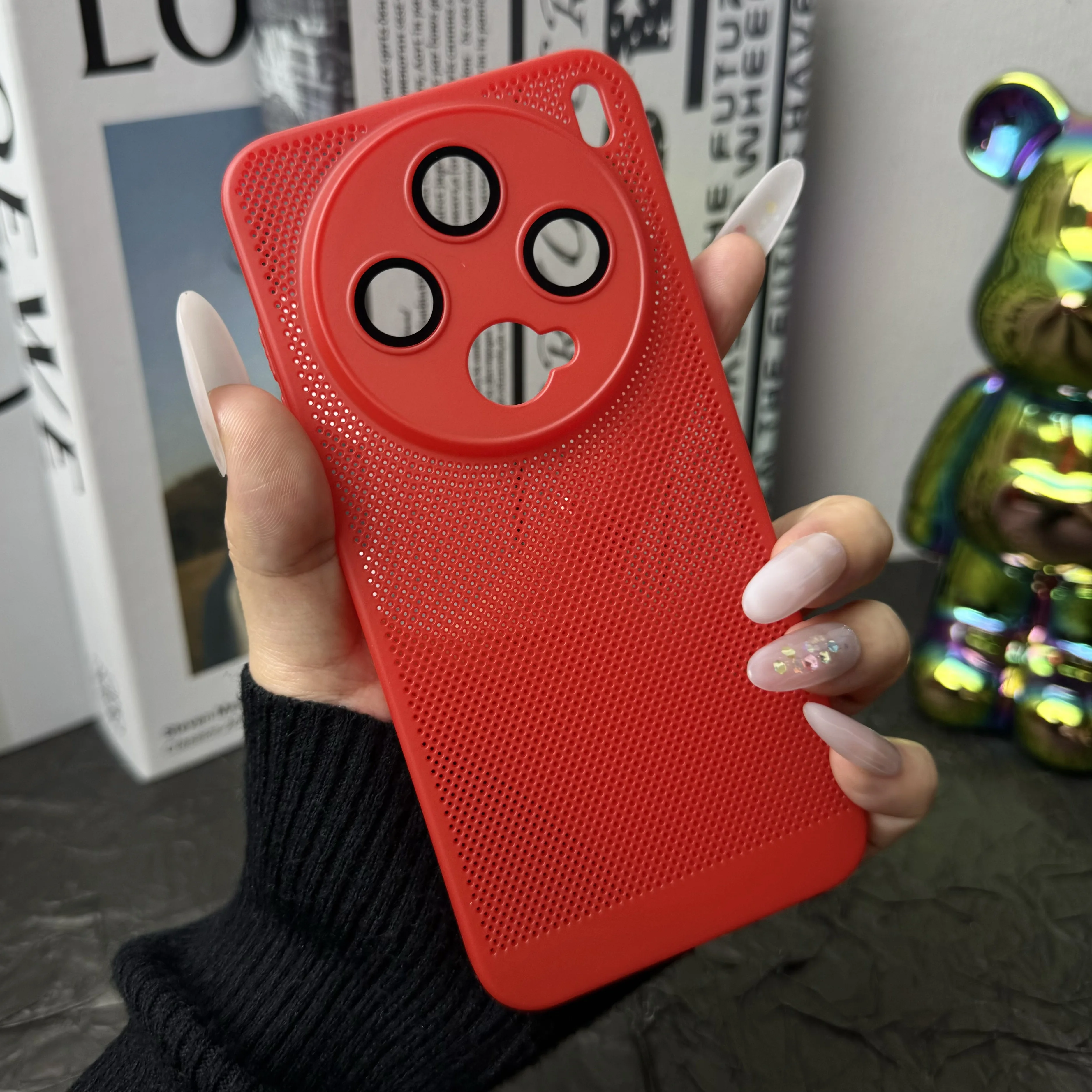 Ultra Thin Breathable Heat Dissipation Case with Camera Film Protection