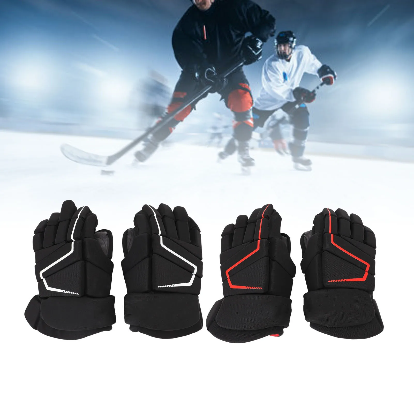 Protective Breathable Ice Hockey Gloves 1
