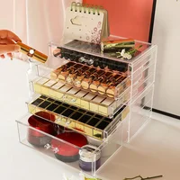 Acrylic Cosmetics Storage Box, Lipstick Storage Box, Desktop Drawer Makeup Storage Rack, Transparent Jewelry Box DROPSHIPPING 2