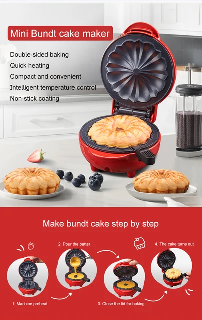 Nostalgia Mini Bundt Cake Maker Can You Use Cake Mixes In Mini
