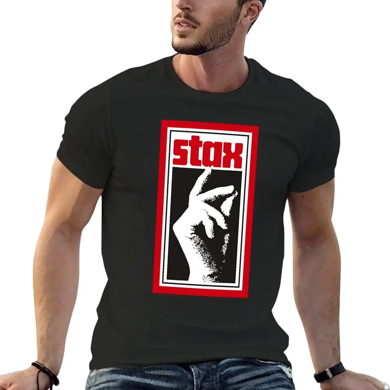 

stax T-Shirt customizeds plus size tops mens white t shirts