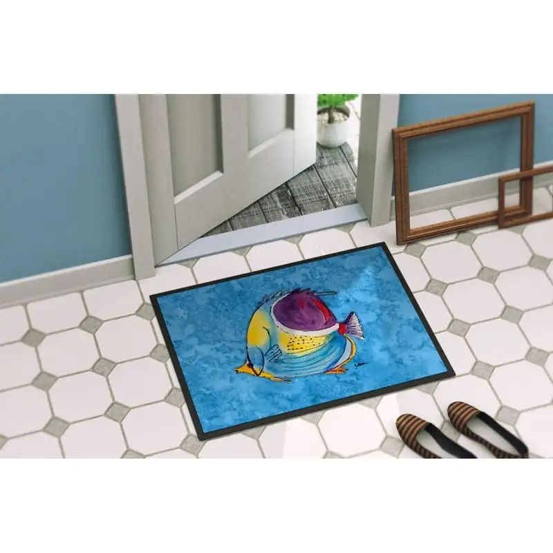 

Treasures 8676MAT Tropical Fish Indoor or Outdoor Mat 18x27, 27"L x 18"W, multicolor