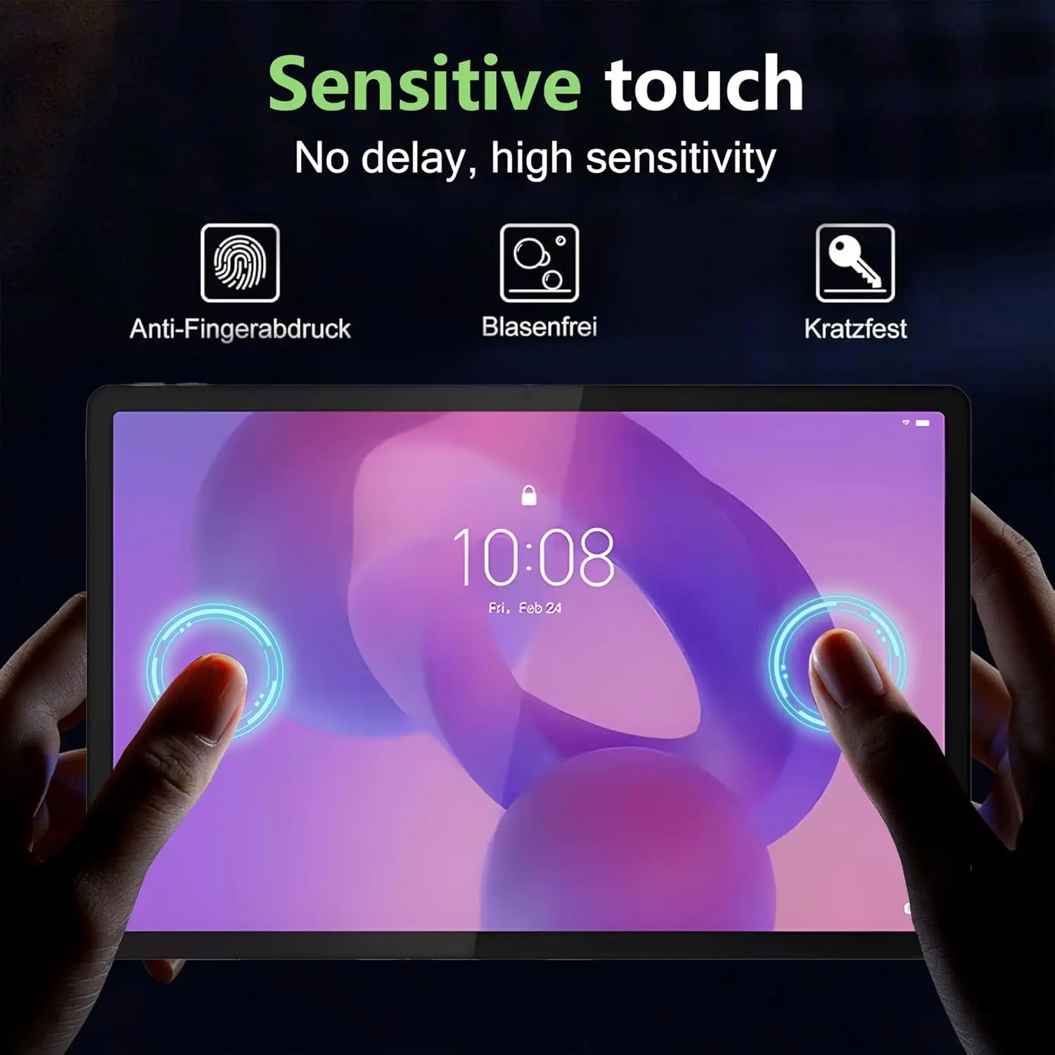 12inch HD Screen Protector Easy to install Tempered Glass for Lenovo Idea Tab Pro 2025/Yoga Tab Plus 2025/Tab P12 2023 12.7''