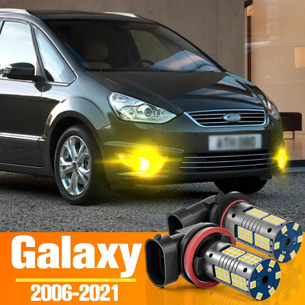 

2 шт., светодиодные противотуманные фары для Ford Galaxy