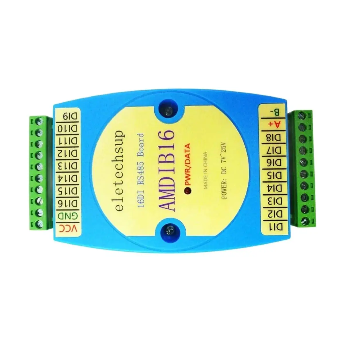 DC 9-24V 8DI-8DO 16DI 16DO RS485 절연 통신 디지털 입출력 릴레이, MODBUS RTU PLC 확장 보드