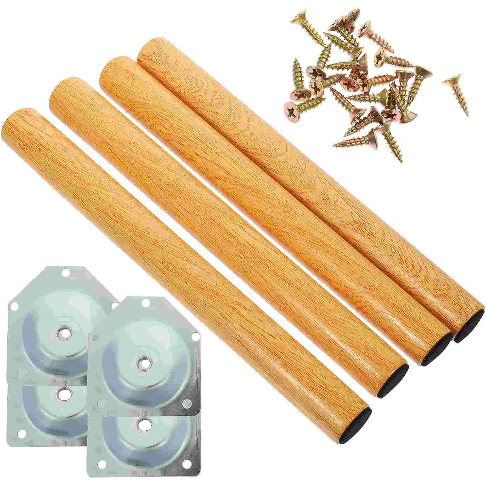 

Solid Wood Table Legs An Fittings Furniture Feet Extenders Wooden Replacement Parts