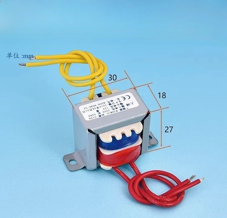 8pcs EI28 1W 전원 변압기 전력 주파수 변압기 절연형 220V  6V 220V  12V 소형