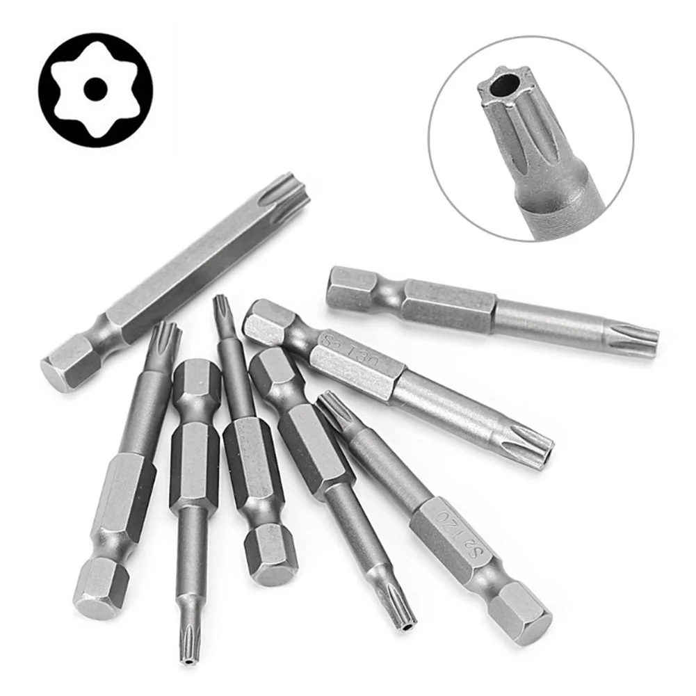 

Drill Bit Screwdriver Tools & Workshop Equipment Security Tamper Proof Torx Flat Head Magnetic Screwdriver Set