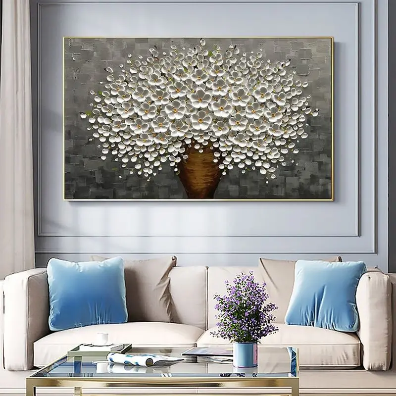 CHENISTORY Picture By Numbers For Adults Flower Acrylic Drawing Canvas Wall  Art Oil Painting By Number Diy Home Decoration Gift - AliExpress