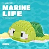Marine Organism Micro Building Blocks Sea Turtle Killer Whale Beluga Walrus Penguin Mini Brick Figure Toys For Christmas Gift 6