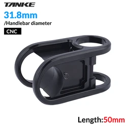 Premium CNC Aluminum Alloy Bike Stem - 31.8mm Short Power Riser (TS - 90 50mm)