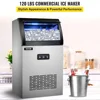 Commercial Ice Maker Machine, 119 LBS/24H Stainless Steel Under Counter Ice Machine with 24 LBS Storage 4