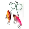 60pcs 15/20/25cm  Anti Bite Steel Fishing Line Titanium Steel Wire Fishing Leader with Swivel Fishing Lure Accessories Pike Bass 3