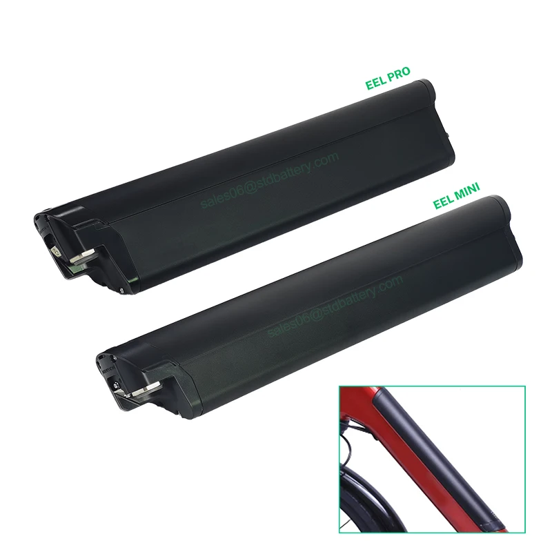 Lithium Battery Pack 36V 48v Ebike Battery Reention EEL Mini Pro lithium ion 18650 Akku 14Ah 10.4Ah Electric Bike Batteria with charger for 350w 500w