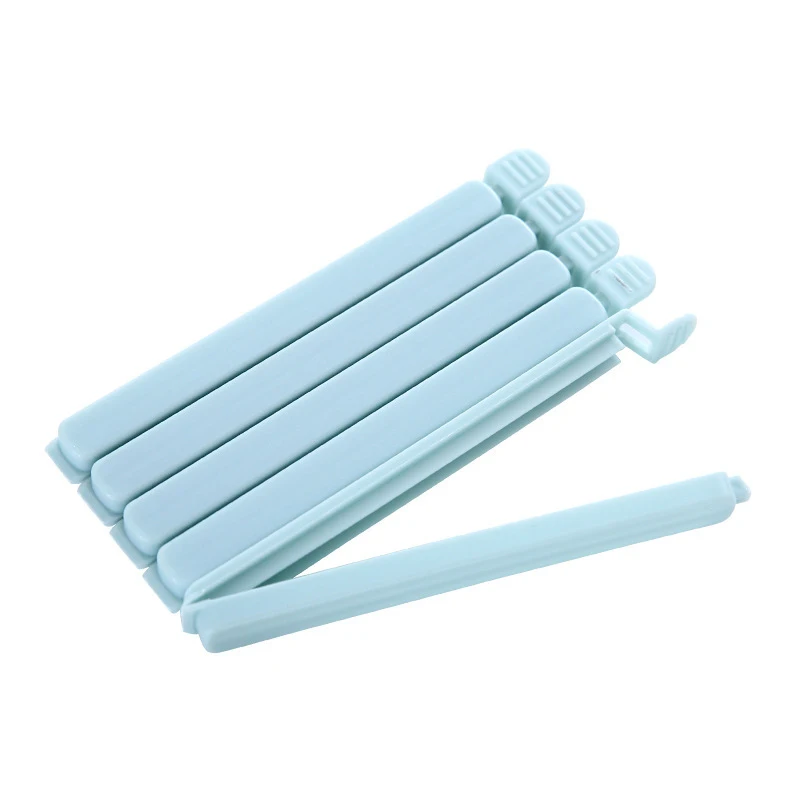 5'li Paket Büyük Gıda Poşeti Kapatma Klipsleri Atıştırmalık Kapatıcı Uzun Kapatma Klipsleri Yiyecekleri Taze Tutmak İçin