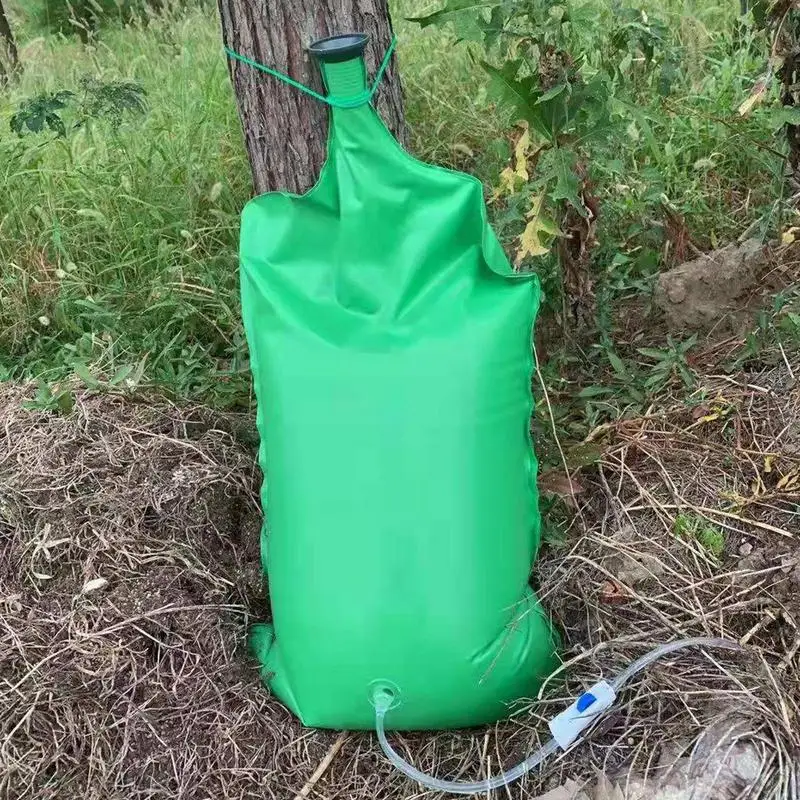 Plant Self Watering Bag PVC Plant Life Support Drip Bags Foldable