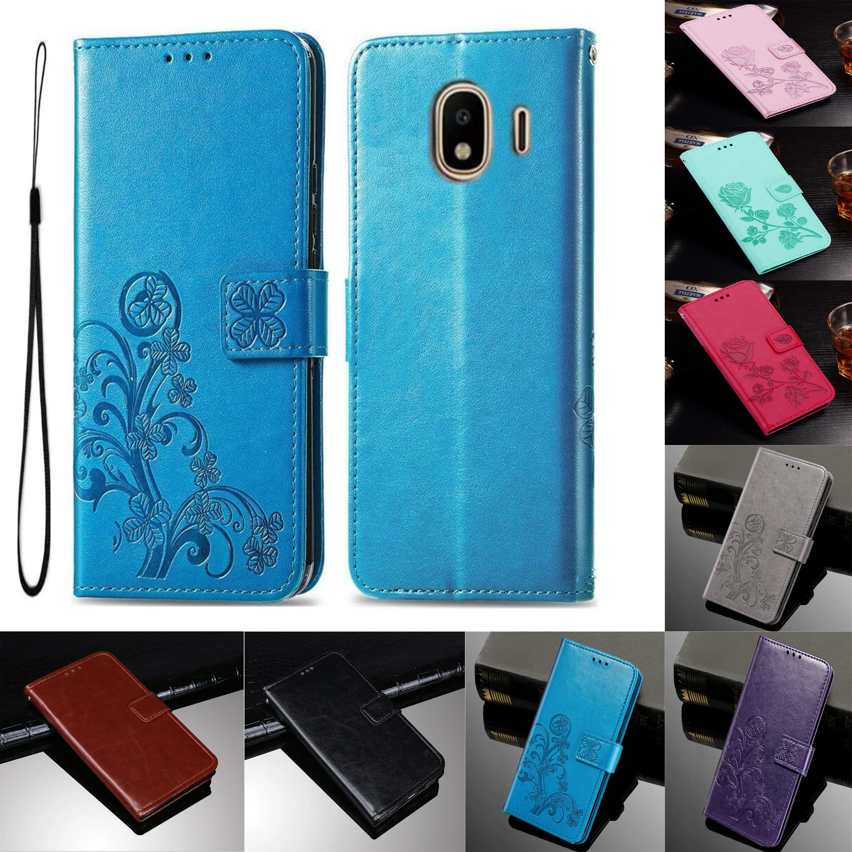 Wallet Case Samsung J7 Neo Case PU Leather Case For Samsung Galaxy