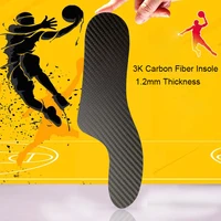 1Pair Morton’s Extension Carbon Fiber Insole Rigid Shoe Insert Big Toe Plate for Morton's Toe, Turf Toe, Hallux Rigidus Arthrit 1