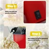 220V Fully Automatic Popcorn Machine For Home Kitchen Popcorn Makers Mini Popcorn Machine Electric Household Appliance Machine 3