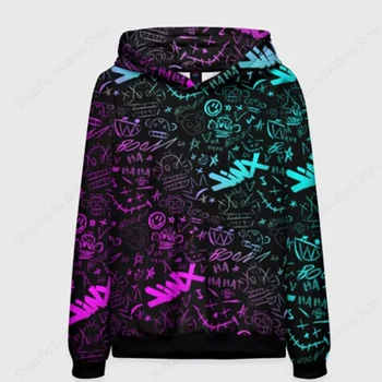 Anime giapponesi Arcane League Jinx Felpe con stampa grafica Uomo Donna Moda Felpa con cappuccio Donna Cappotti Inverno Primavera Sudaderas 1