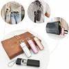 Portable Pocket Ashtray with Keychain Fireproof Metal Ashtray Metal Cigar Ash Storage Organizer Outdoor Smoking Ash Holder 5