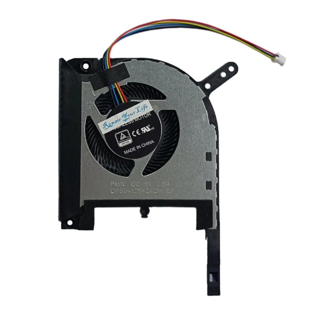 Cpu Ventiladores de Refrigeração para Asus Tuf A17 Fa706 iu Fa706qr Fa706ih F15 Fx706 li Jogos Gpu Placa Gráfica Cooler Radiador Novo - Imagem 5