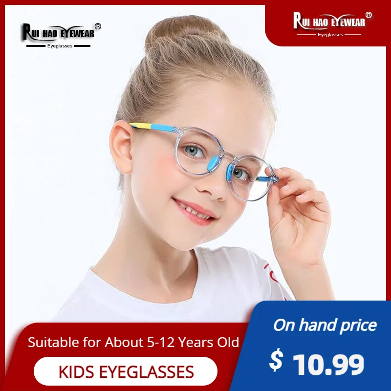 Children Glasses Frames Boy Girls Kids Eyeglasses Spuer Light TR90 Spectacles Amblyopia Myopia Optical Glasses Frame 2231