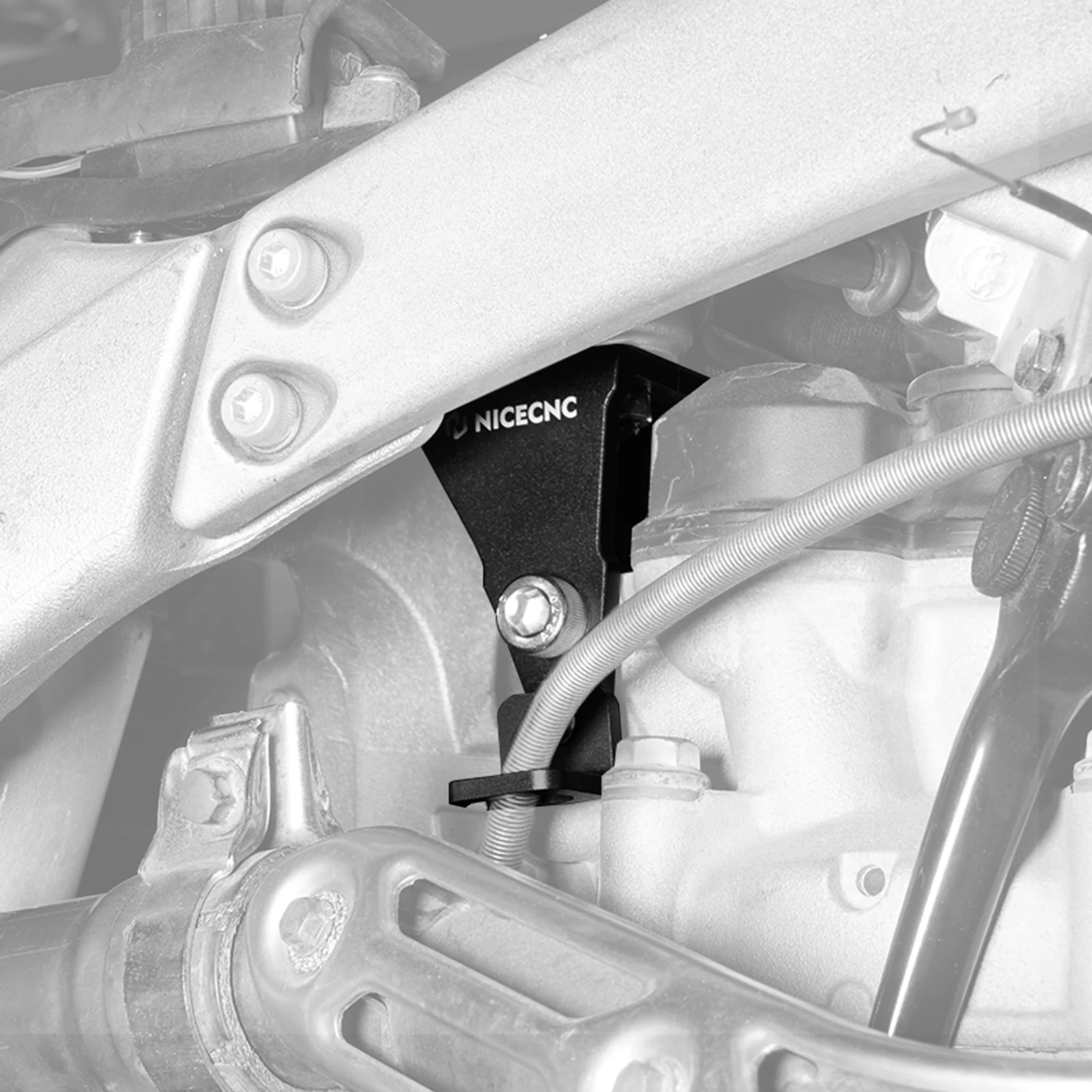 3-teilige Motorhalterung für Yamaha YFZ450R YFZ450RSE 2009–2025 YFZ450X 2010–2011 ATV, ersetzt 18P-21316-00-00 – Detail 11