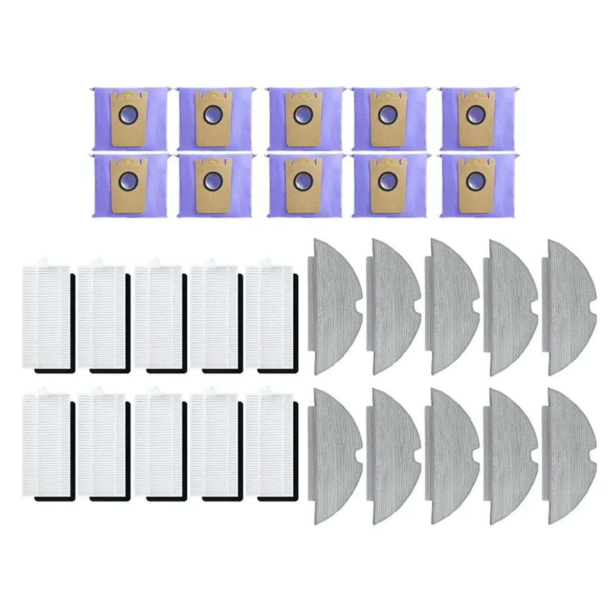 

Для Eufy RoboVac L35 Hybrid + / LR30 Hybrid + Hepa фильтр Швабра тряпка робот пылесосы Сменные запасные части Аксессуары